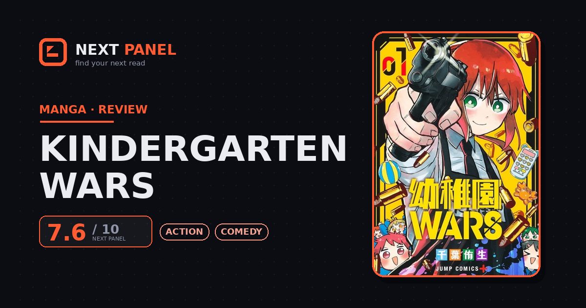 Kindergarten Wars cover - Next Panel review