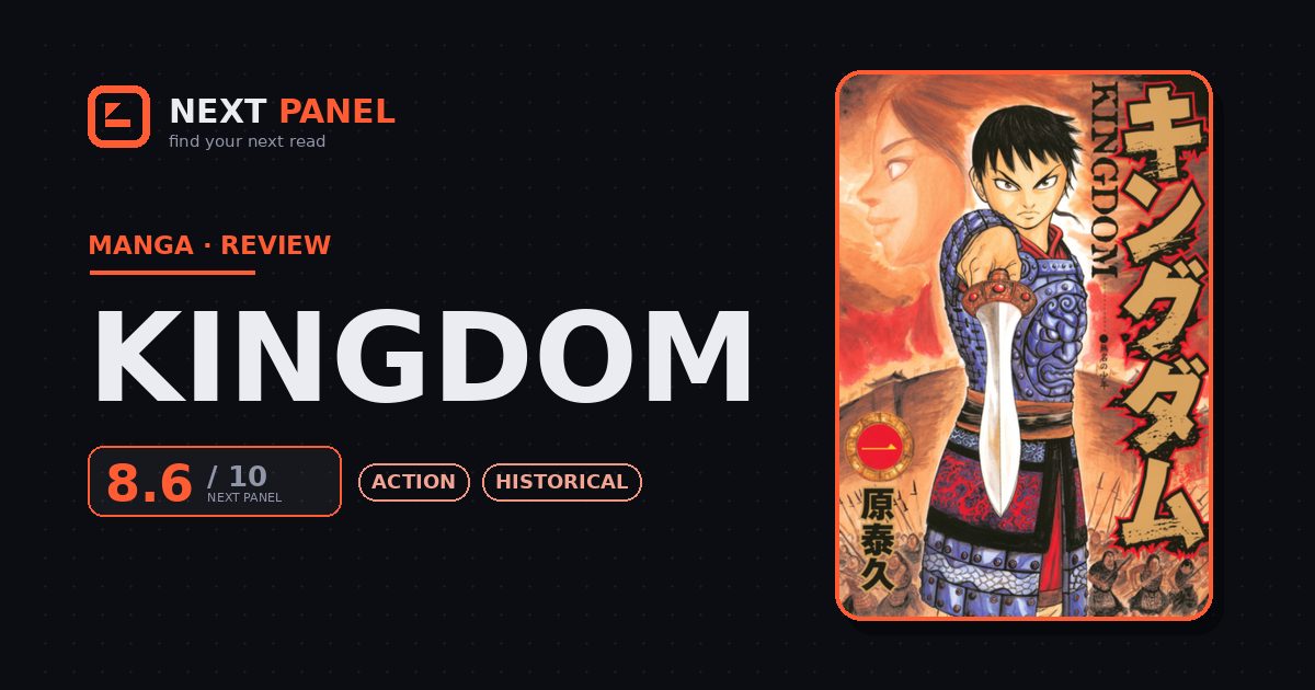 Kingdom cover - Next Panel review