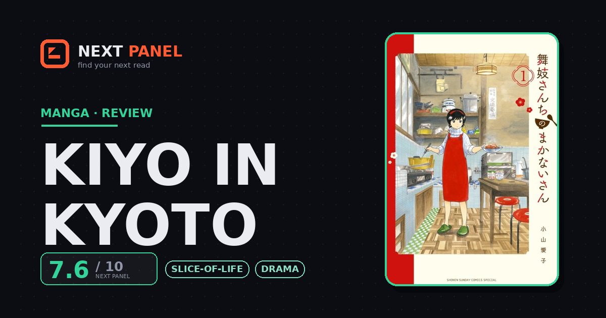 Kiyo in Kyoto cover - Next Panel review