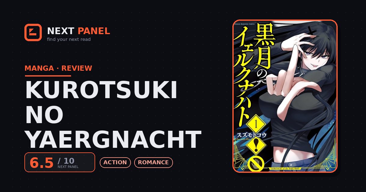 Kurotsuki no Yaergnacht cover - Next Panel review