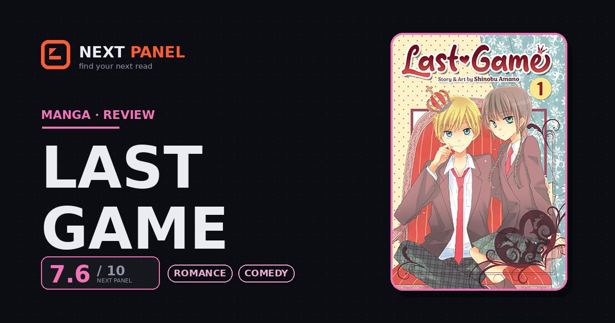 Last Game cover - Next Panel review