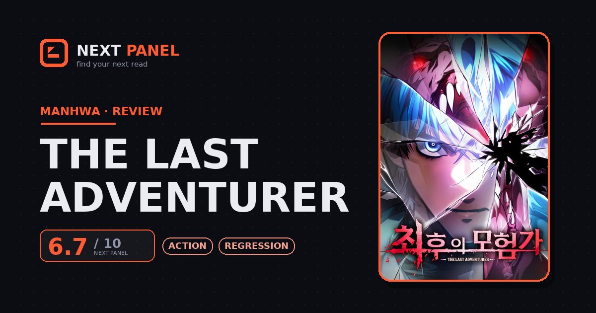 The Last Adventurer cover - Next Panel review