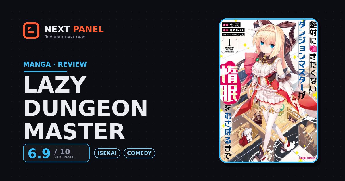 Lazy Dungeon Master cover - Next Panel review