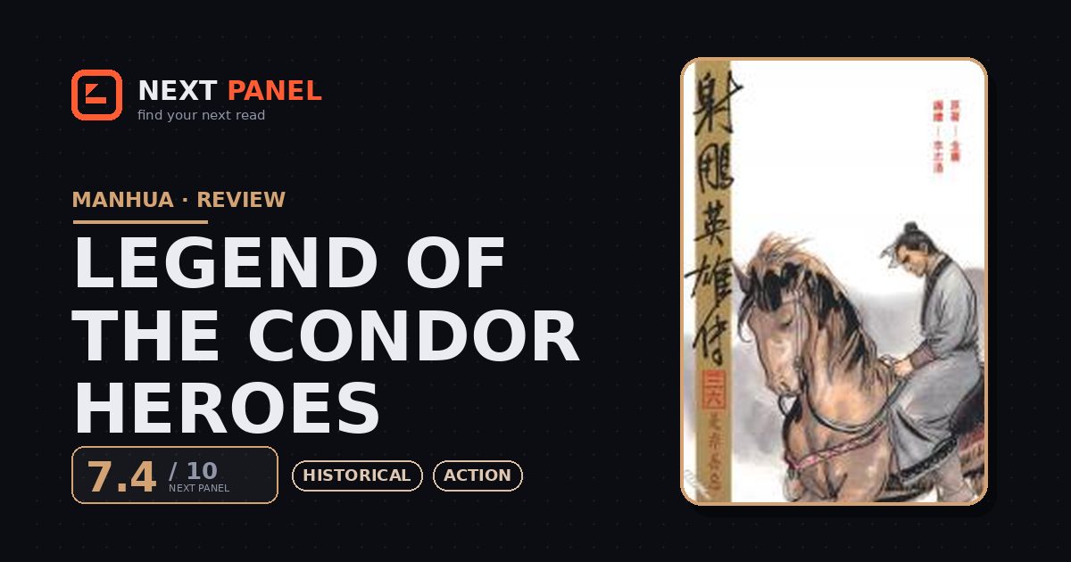 Legend of the Condor Heroes cover - Next Panel review