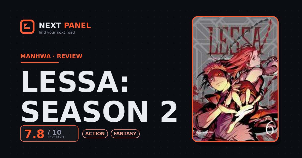 Lessa: Season 2 cover - Next Panel review