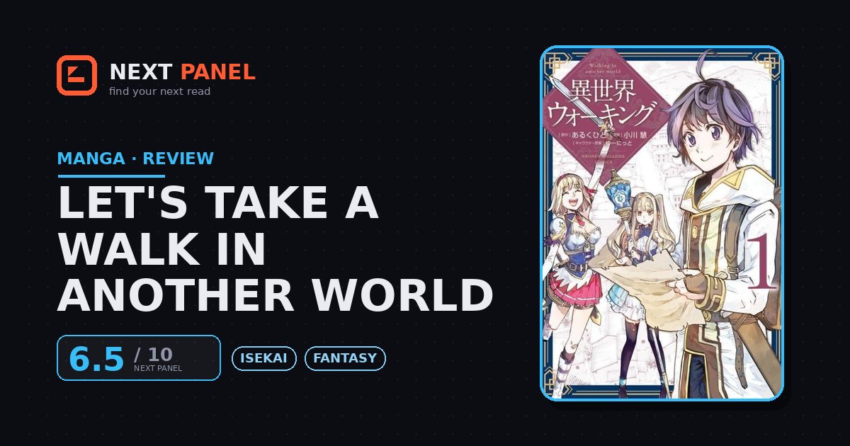 Let's Take a Walk in Another World cover - Next Panel review