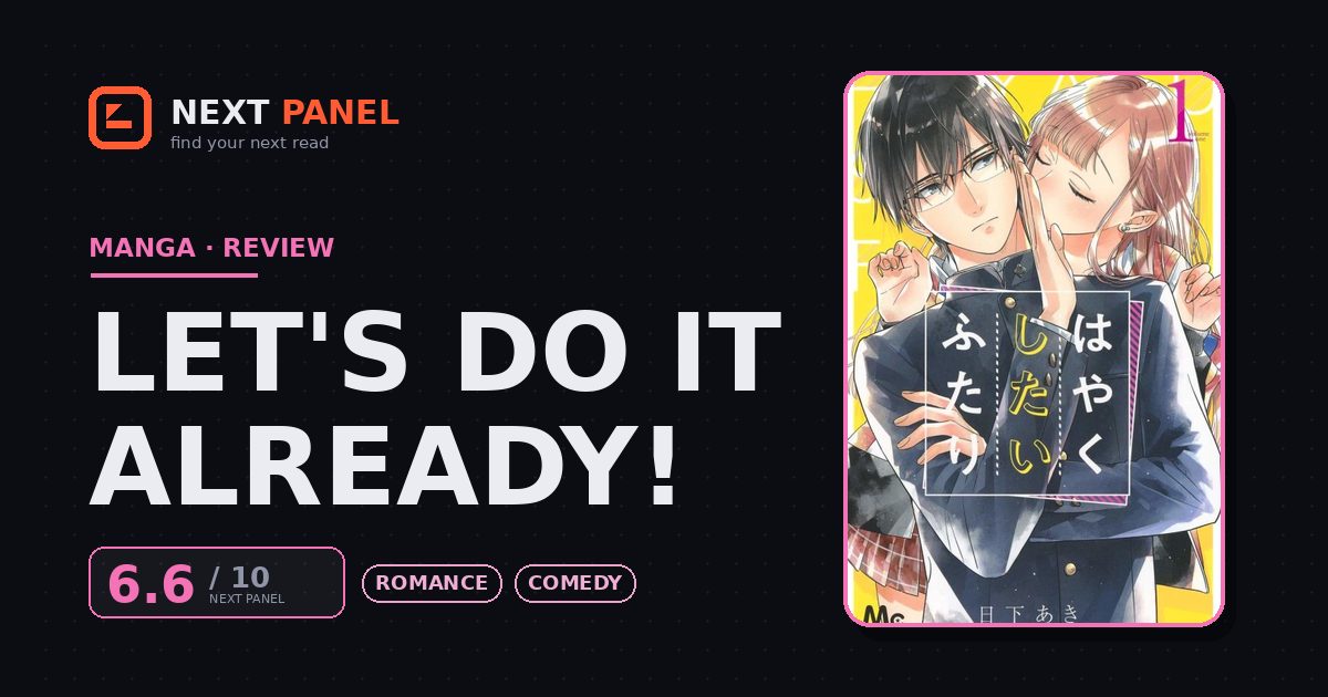 Let's Do It Already! cover - Next Panel review