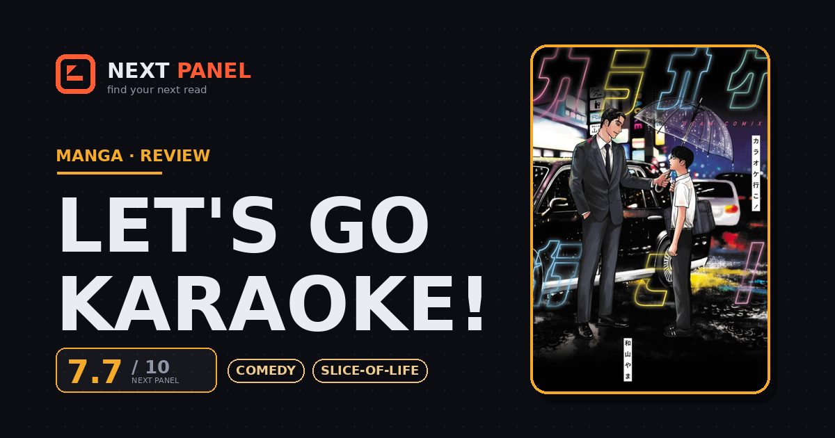 Let's Go Karaoke! cover - Next Panel review
