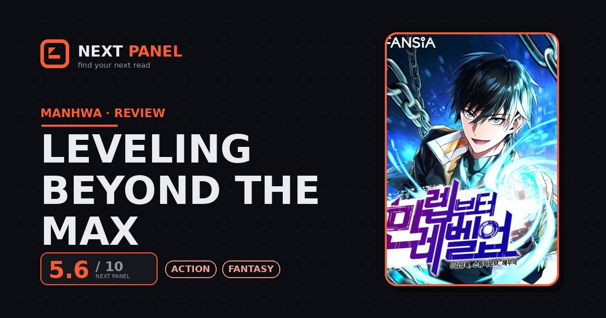 Leveling Beyond the Max cover - Next Panel review