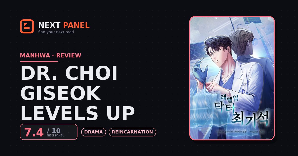 Dr. Choi Giseok Levels Up cover - Next Panel review