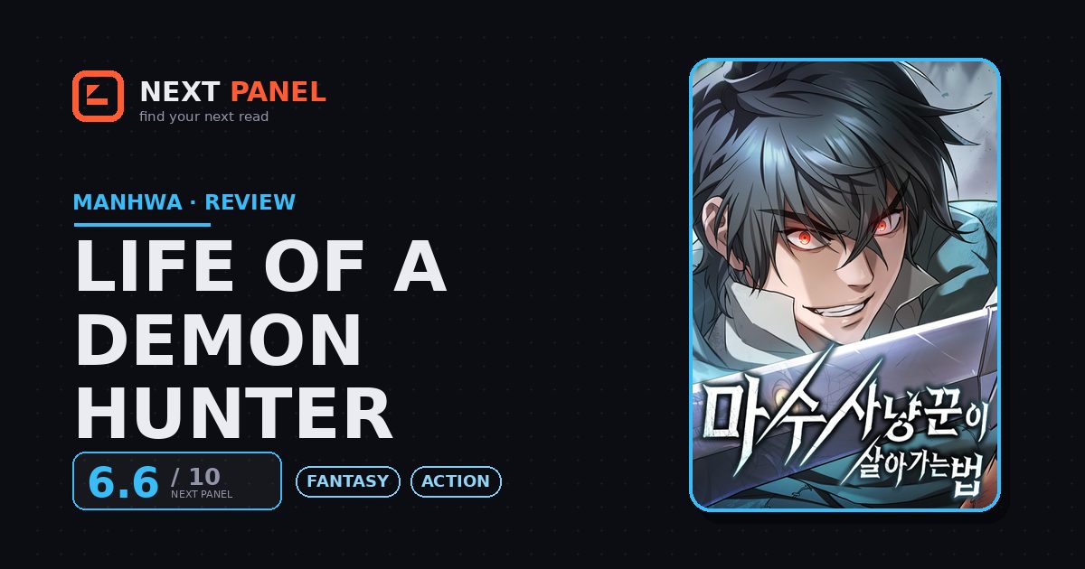 Life of a Demon Hunter cover - Next Panel review