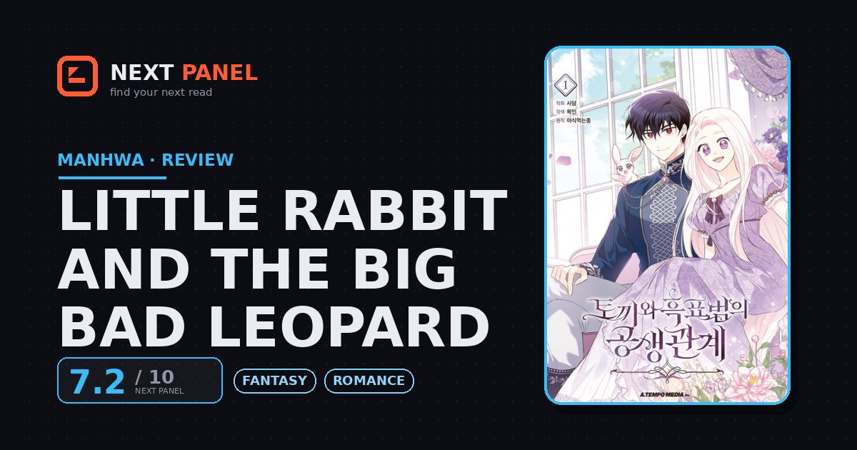 Little Rabbit and the Big Bad Leopard cover - Next Panel review