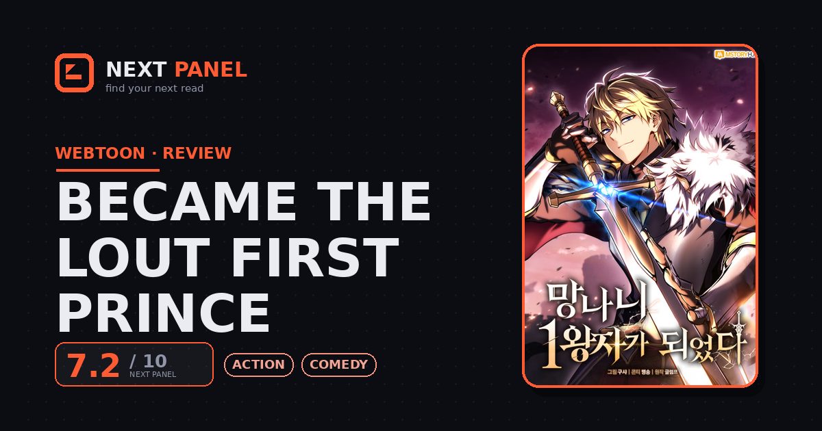 Became the Lout First Prince cover - Next Panel review