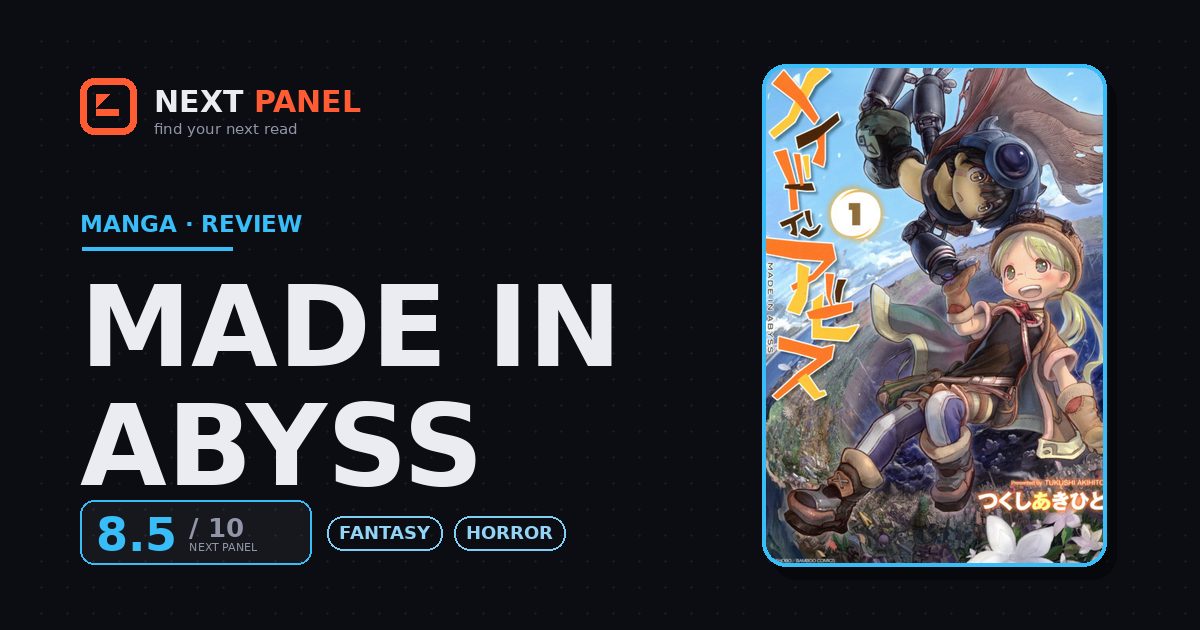 Made in Abyss cover - Next Panel review