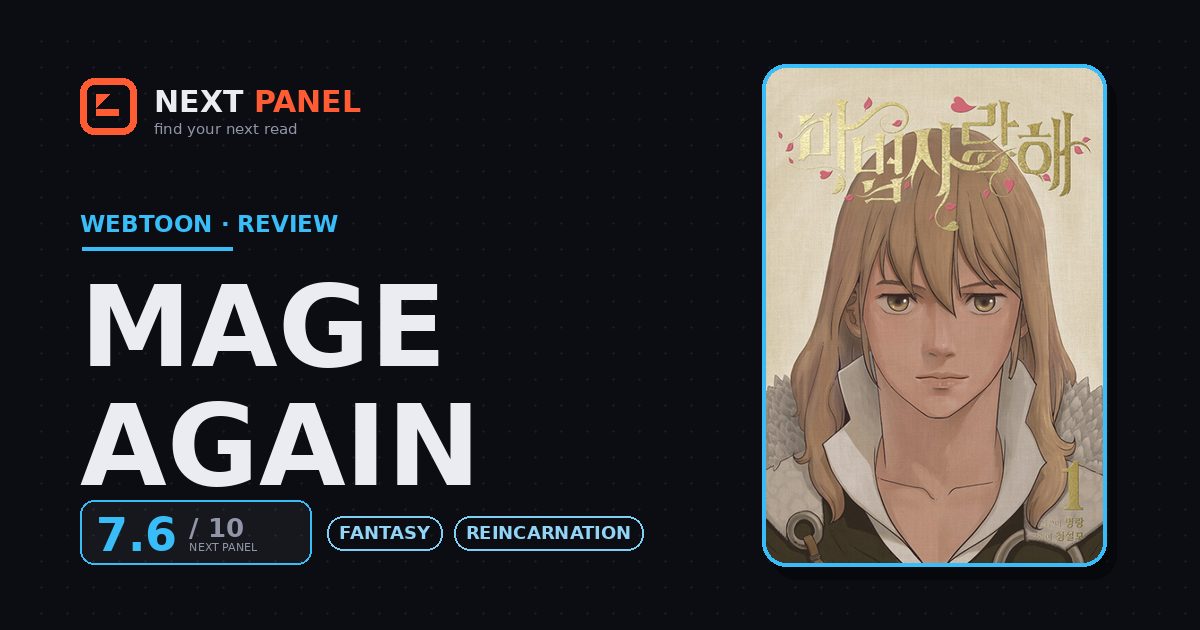 Mage Again cover - Next Panel review