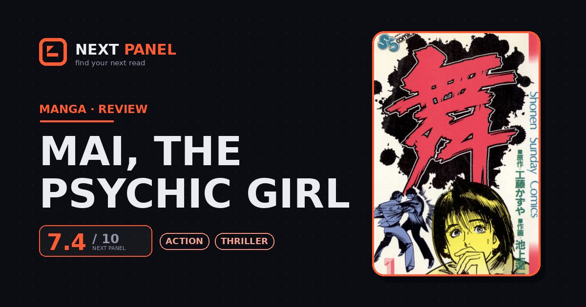 Mai, the Psychic Girl cover - Next Panel review