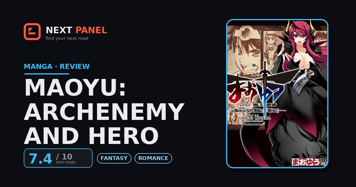 MAOYU: Archenemy and Hero cover - Next Panel review