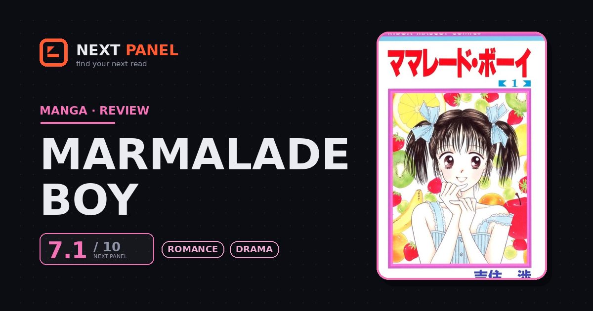 Marmalade Boy cover - Next Panel review