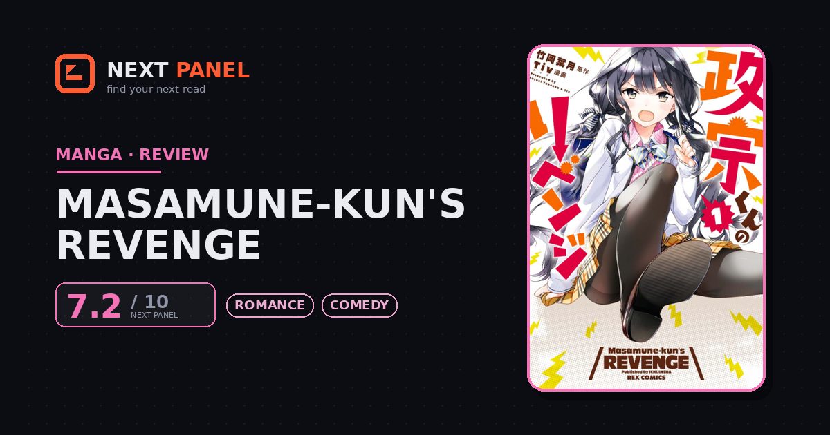 Masamune-kun's Revenge cover - Next Panel review