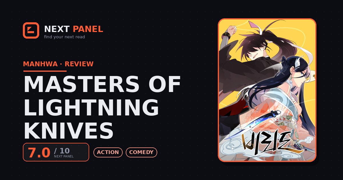 Masters of Lightning Knives cover - Next Panel review