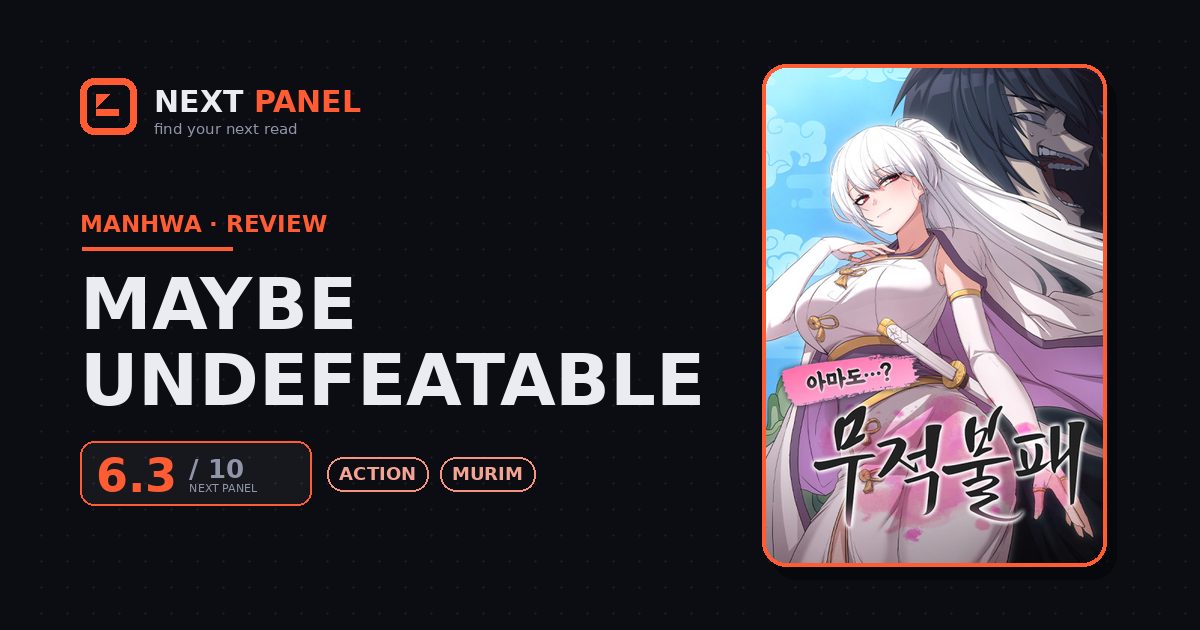 Maybe Undefeatable cover - Next Panel review