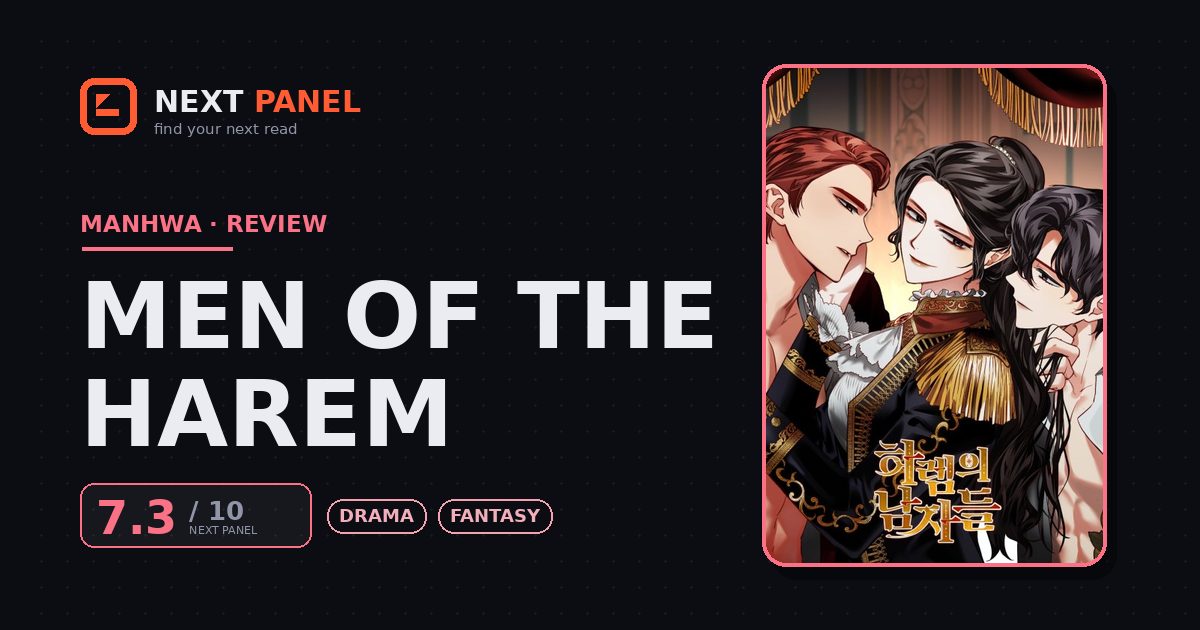 Men of the Harem cover - Next Panel review