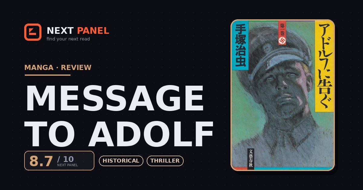 Message to Adolf cover - Next Panel review