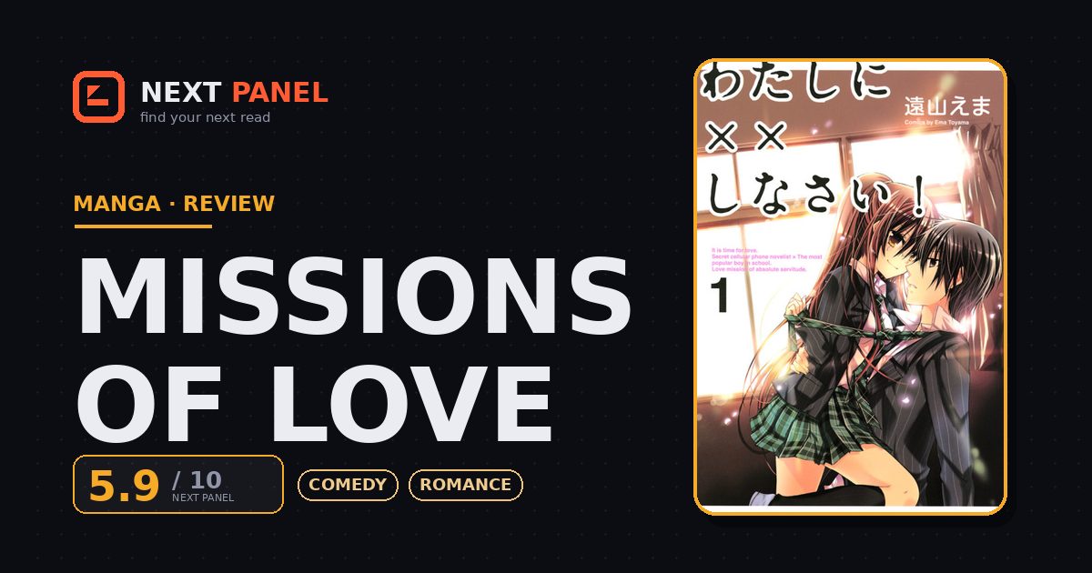 Missions of Love cover - Next Panel review