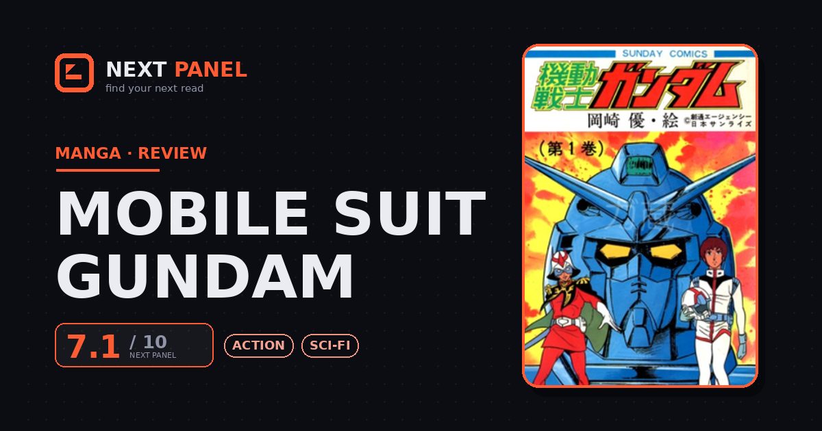 Mobile Suit Gundam cover - Next Panel review