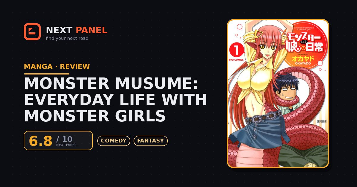 Monster Musume: Everyday Life with Monster Girls cover - Next Panel review