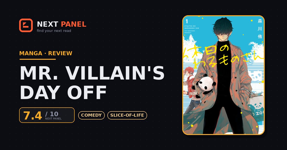 Mr. Villain's Day Off cover - Next Panel review
