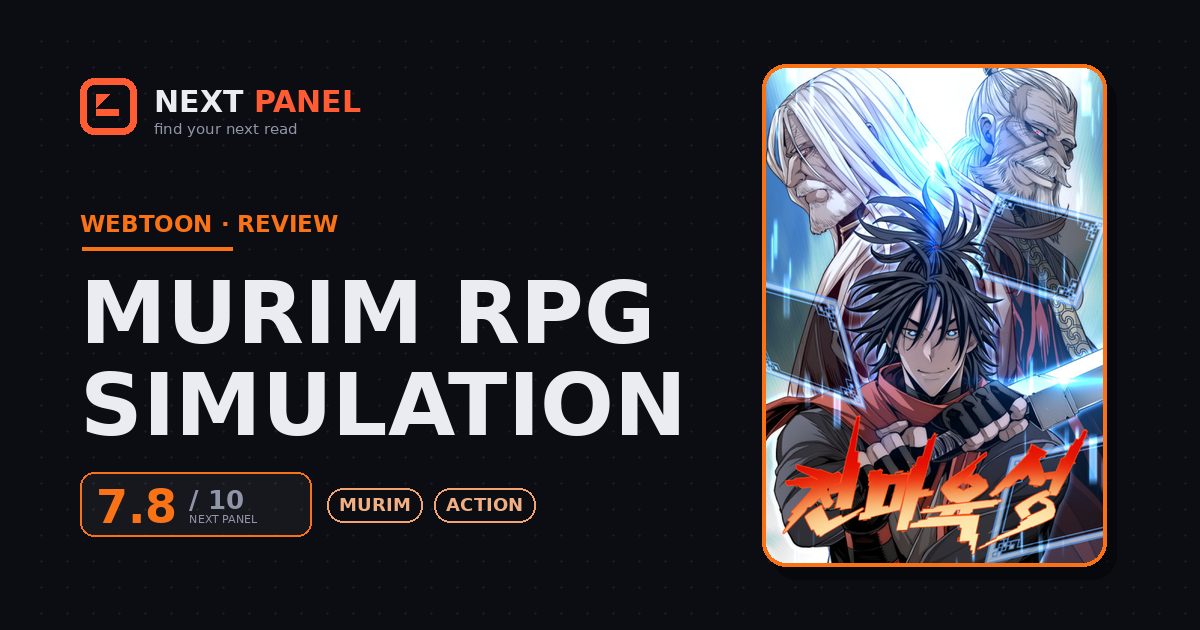 Murim RPG Simulation cover - Next Panel review