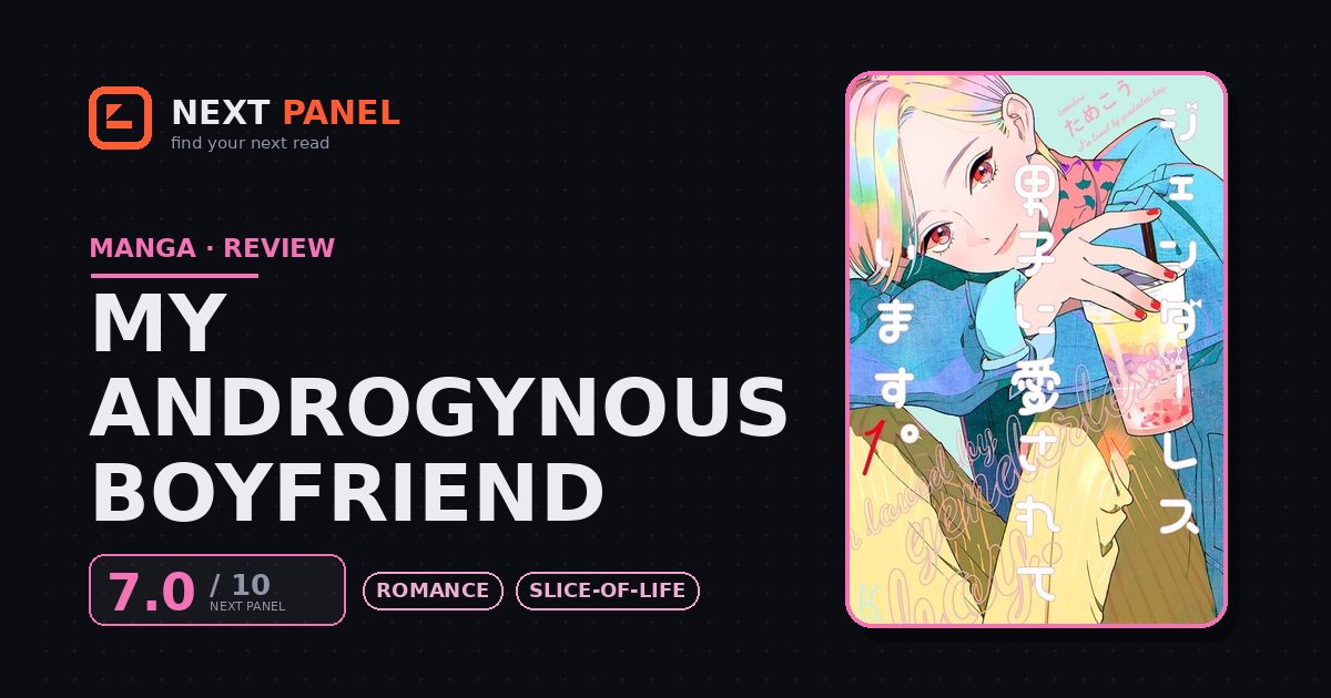 My Androgynous Boyfriend cover - Next Panel review