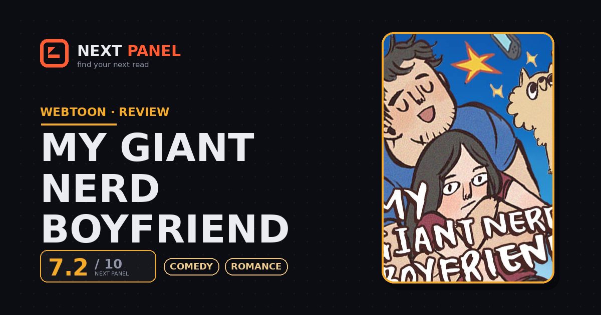 My Giant Nerd Boyfriend cover - Next Panel review