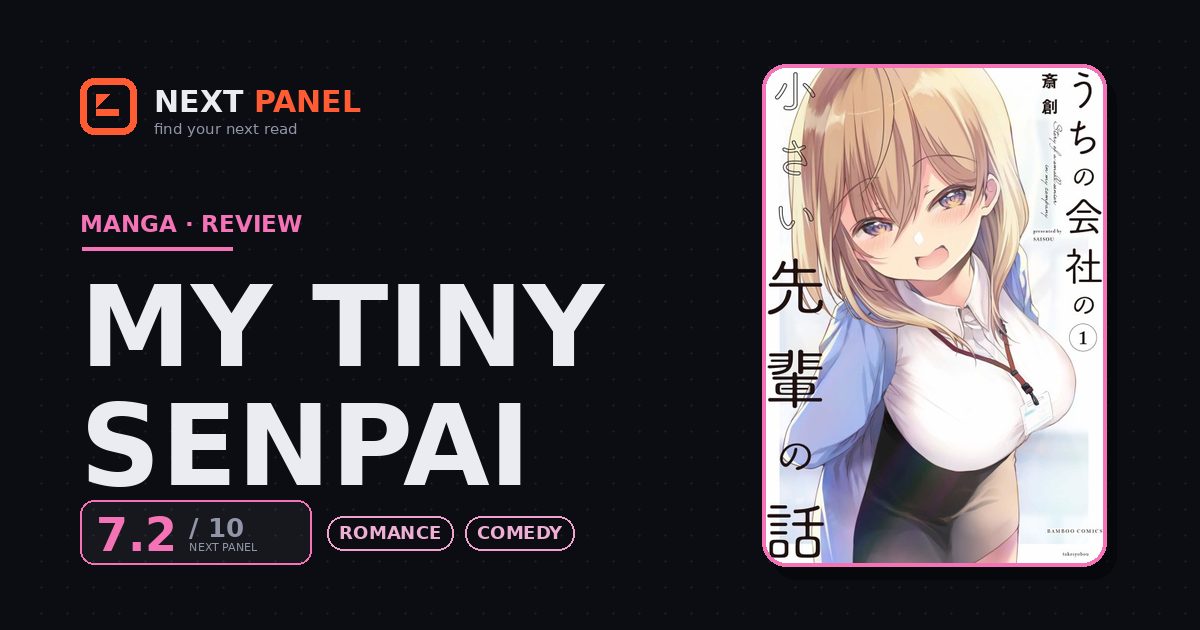 My Tiny Senpai cover - Next Panel review