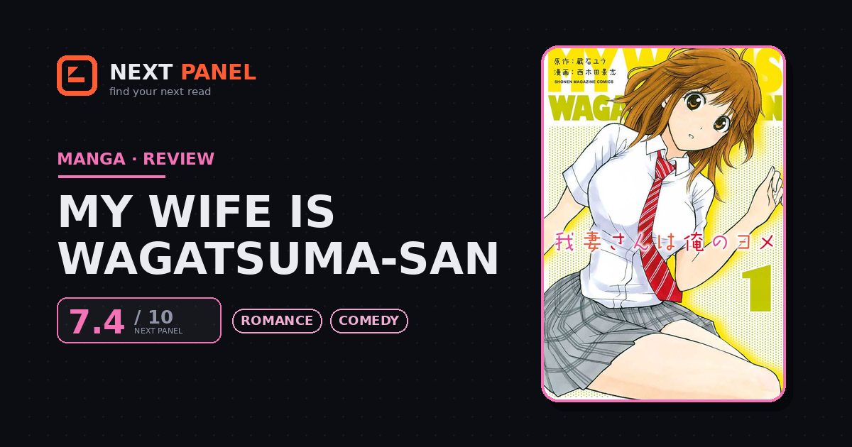 My Wife is Wagatsuma-san cover - Next Panel review