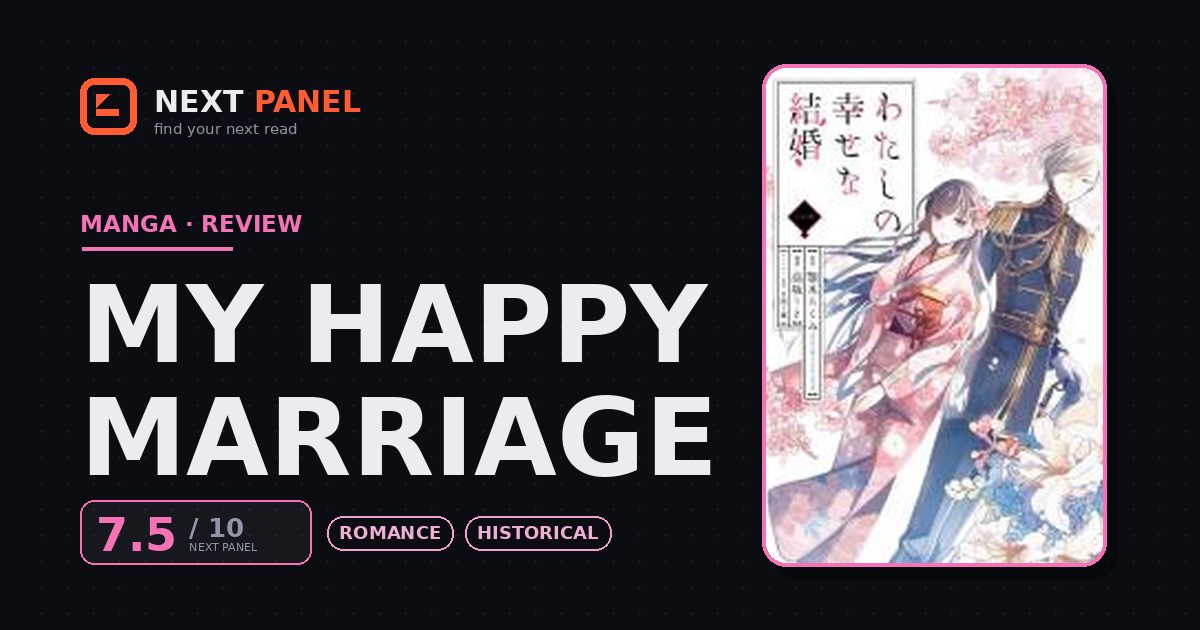 My Happy Marriage cover - Next Panel review