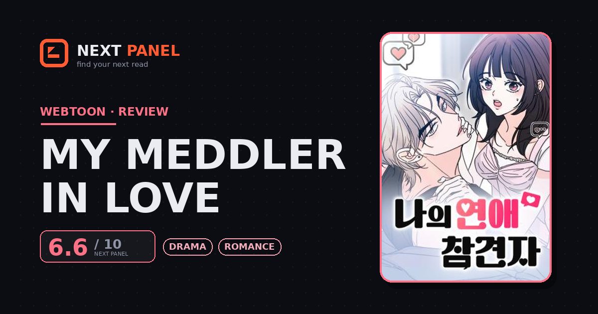 My Meddler in Love cover - Next Panel review