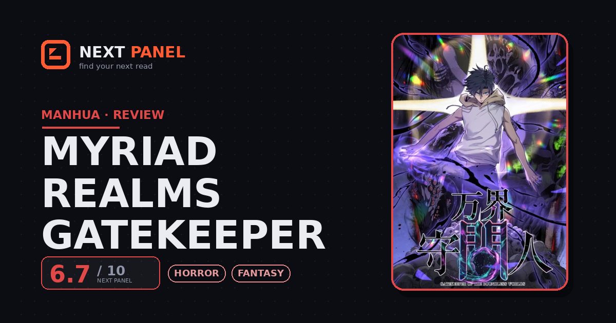 Myriad Realms Gatekeeper cover - Next Panel review