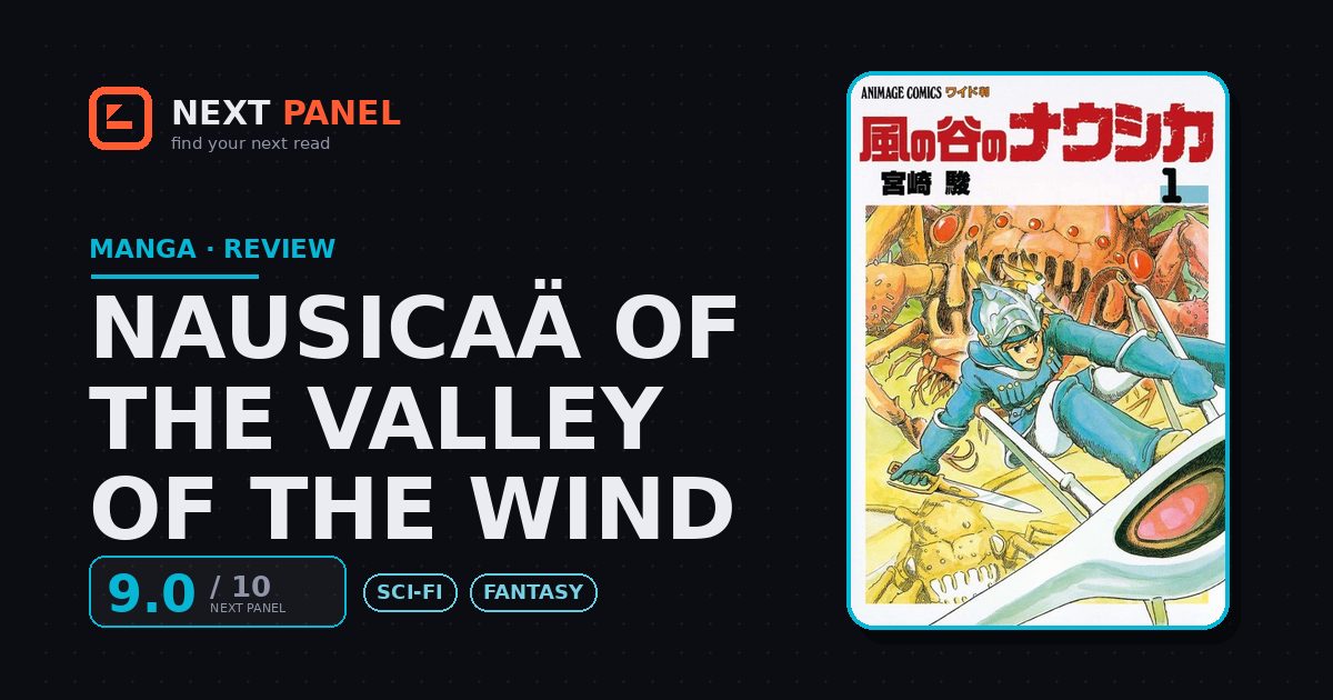 Nausicaä of the Valley of the Wind cover - Next Panel review