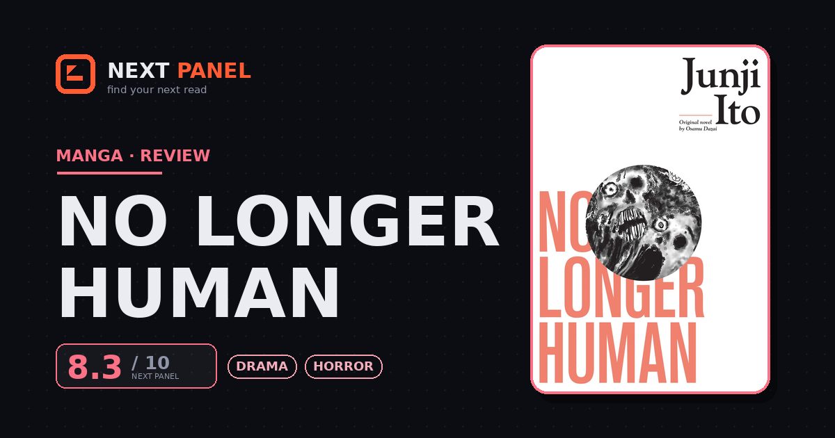 No Longer Human cover - Next Panel review