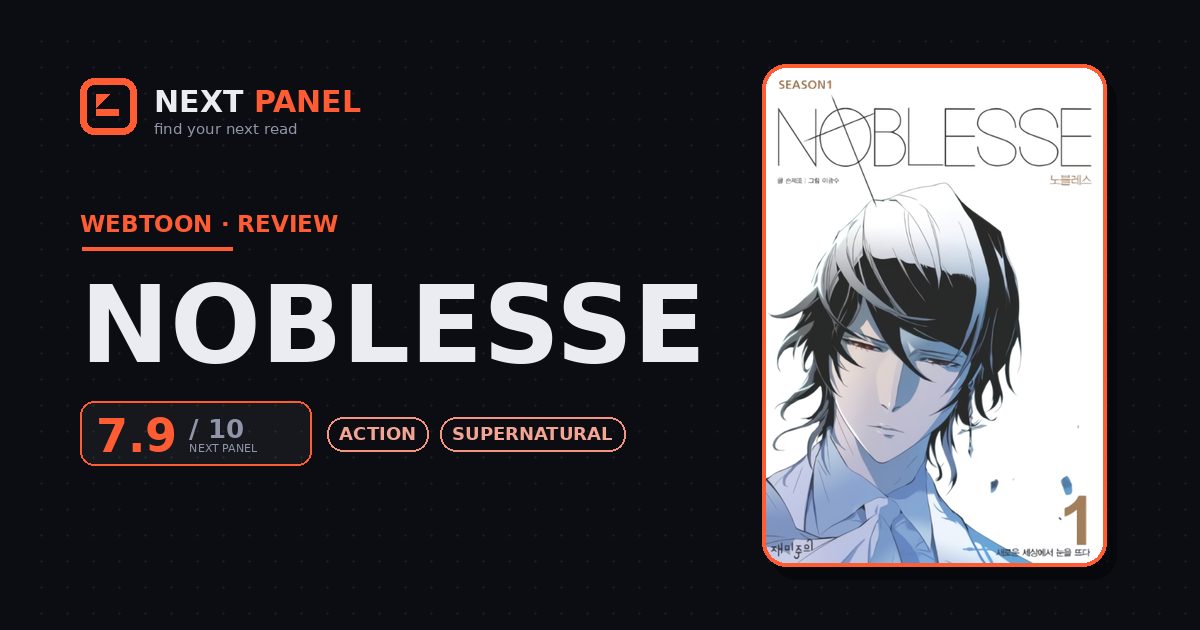 Noblesse cover - Next Panel review