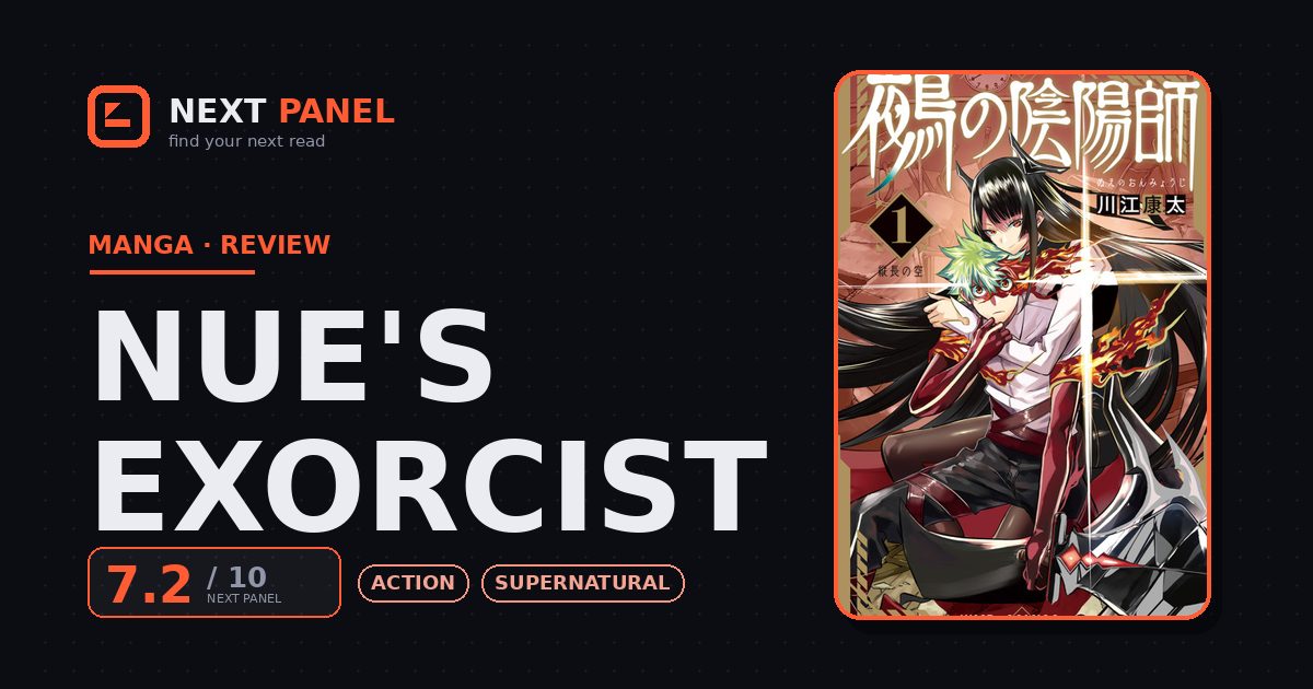 Nue's Exorcist cover - Next Panel review