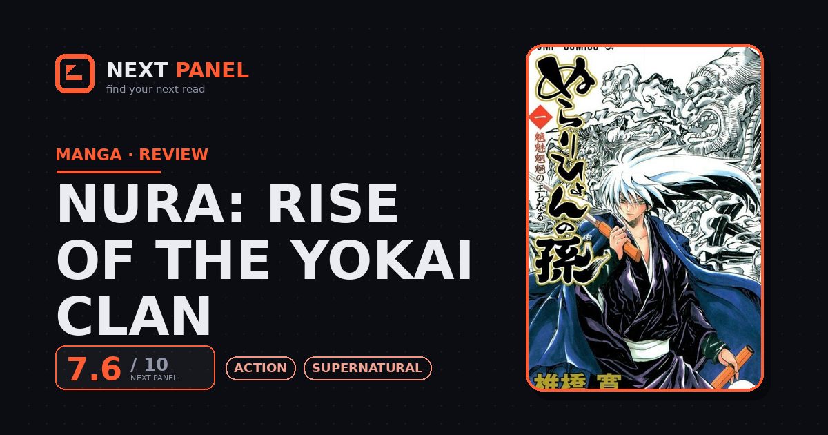Nura: Rise of the Yokai Clan cover - Next Panel review