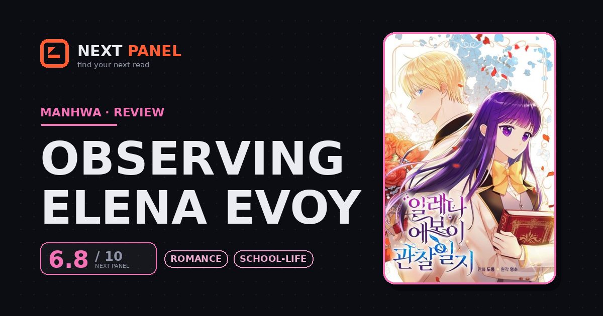 Observing Elena Evoy cover - Next Panel review