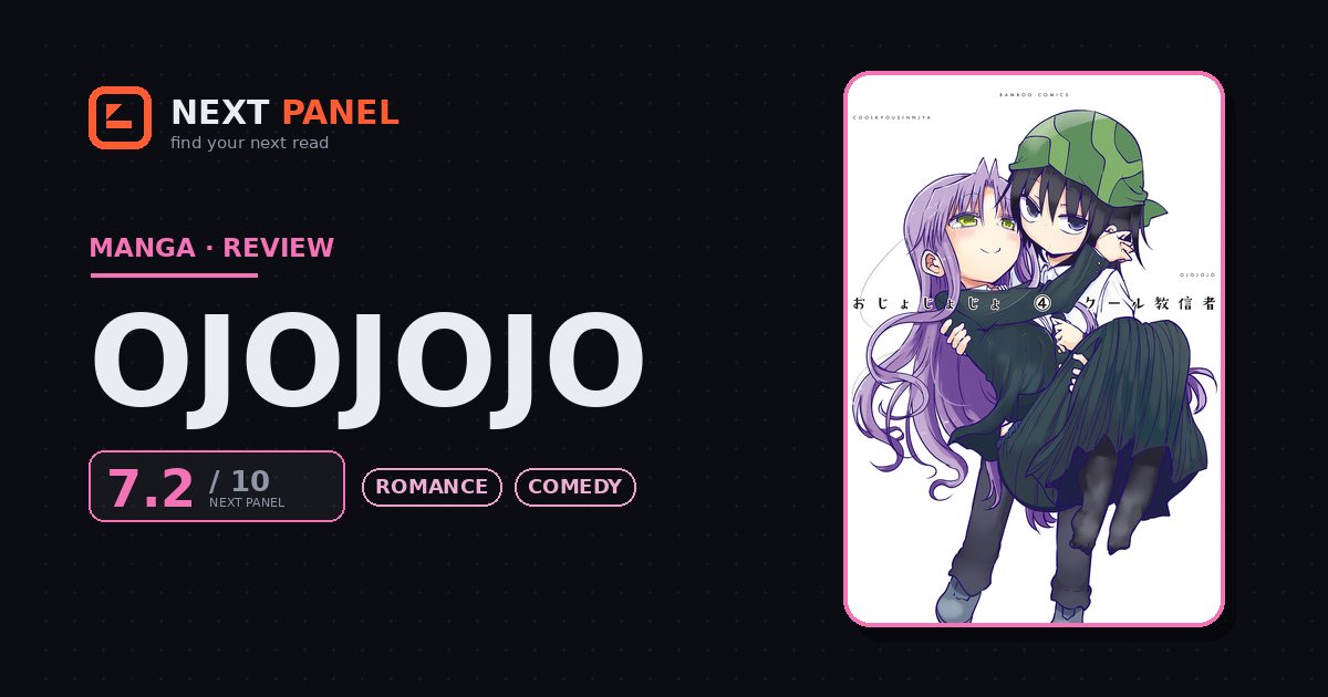 Ojojojo cover - Next Panel review