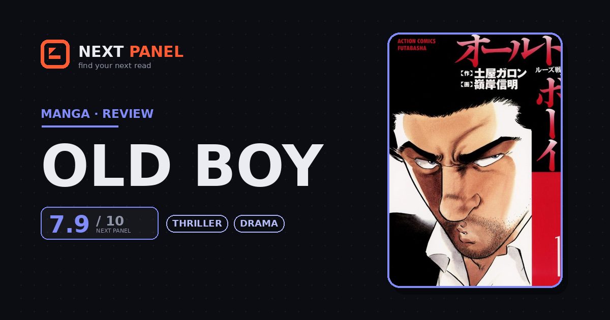 Old Boy cover - Next Panel review