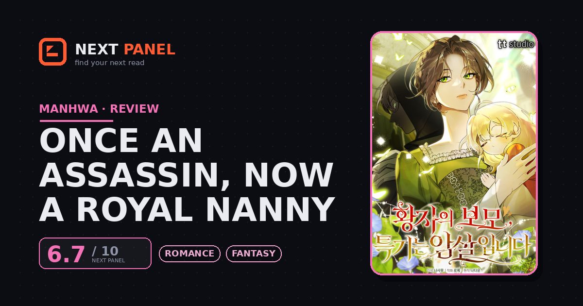 Once an Assassin, Now a Royal Nanny cover - Next Panel review