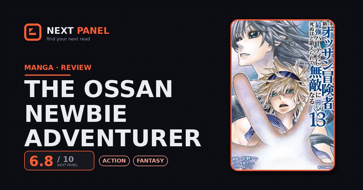 The Ossan Newbie Adventurer cover - Next Panel review