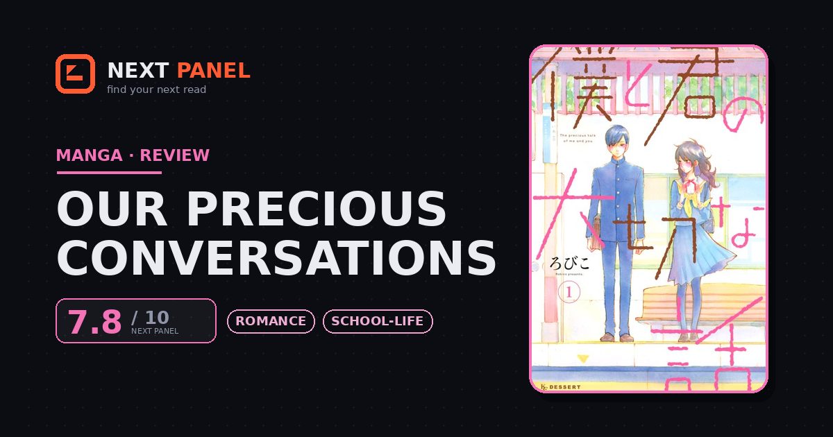 Our Precious Conversations cover - Next Panel review